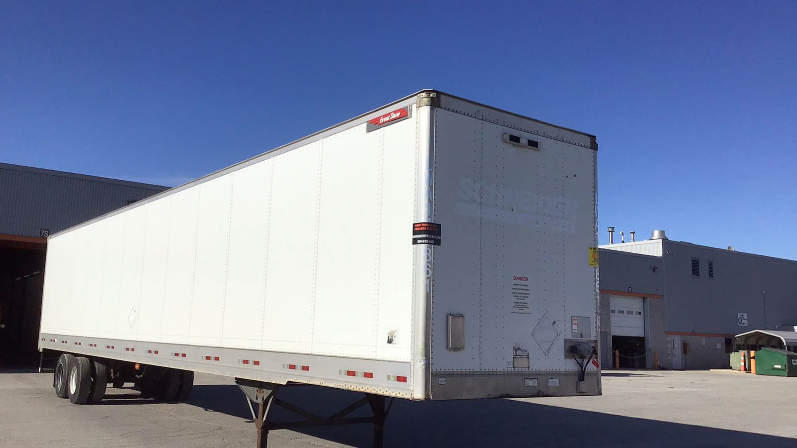 2014 Great Dane dry van trailer