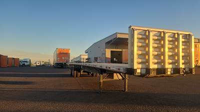 Great Dane 48 ft Flatbed Trailer - Air Ride Suspension