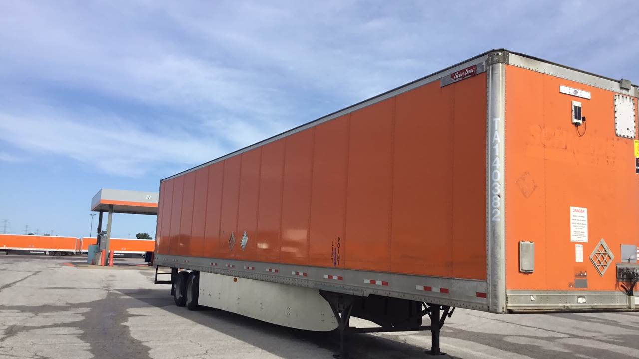2013 Great Dane 53 ft Dry Van Trailer Swing Door, Spring For Sale Edwardsville, IL