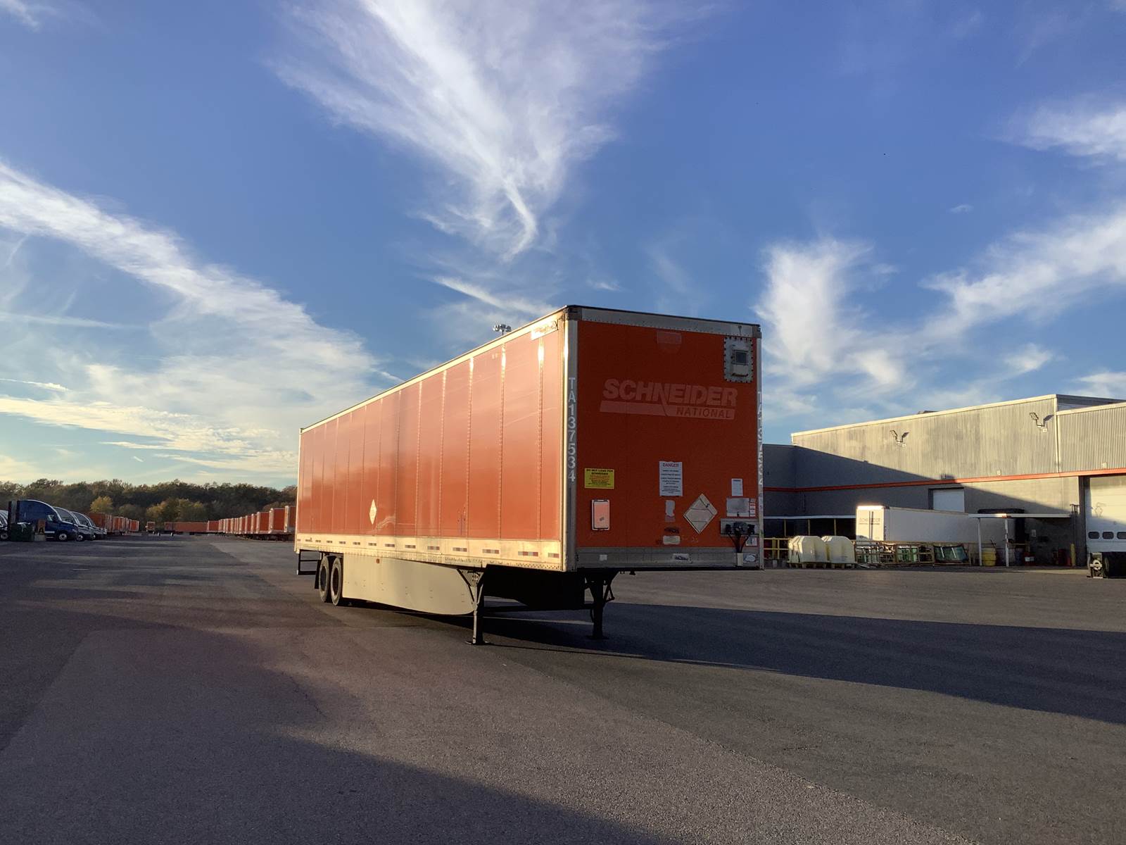 2013 Great Dane 53 ft Dry Van Trailer Swing Door, Spring For Sale