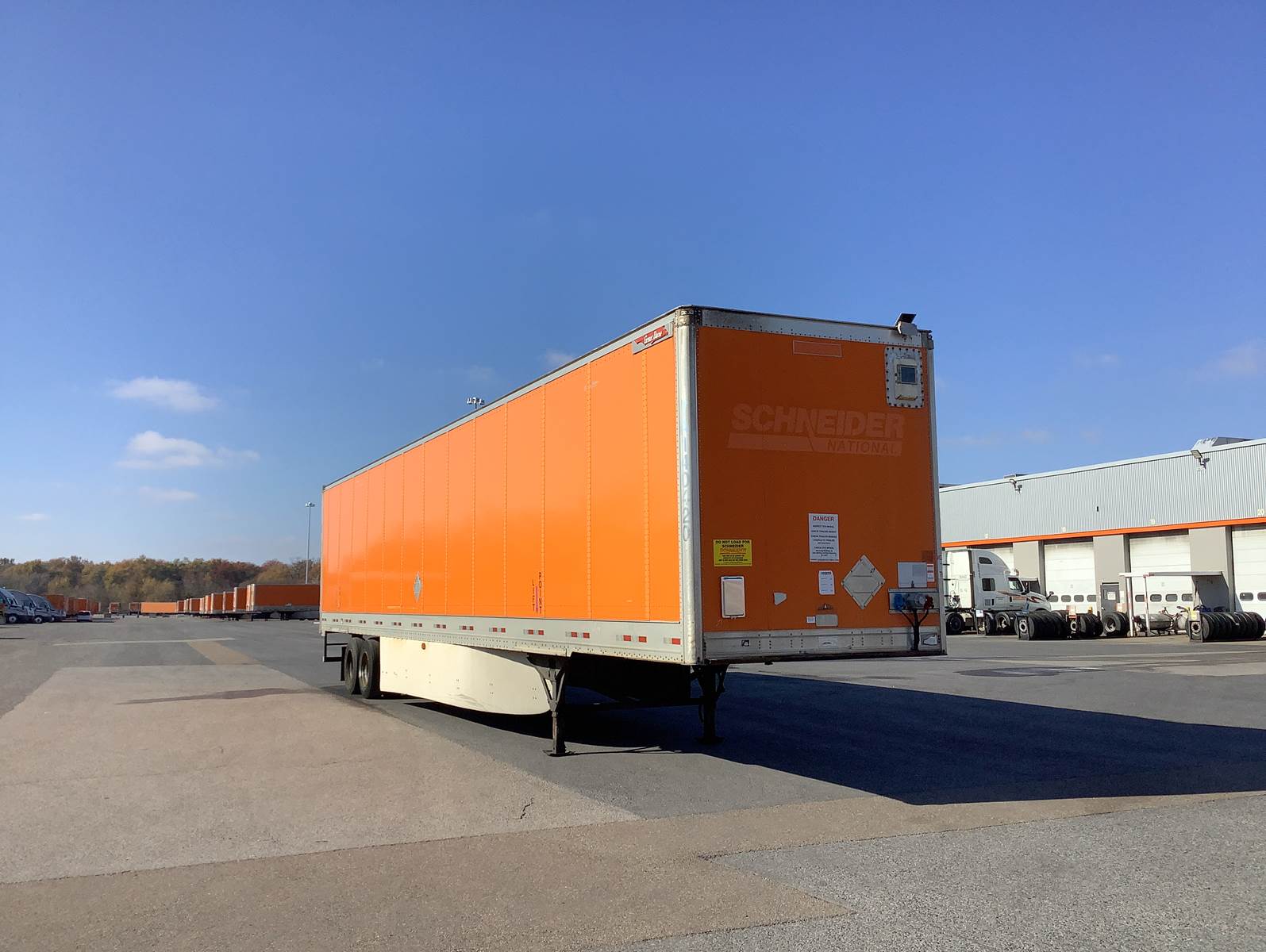 2013 Great Dane 53 ft Dry Van Trailer Swing Door, Spring For Sale