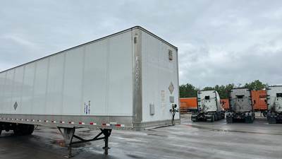 Hyundai 48 ft Dry Van Trailer - Swing Door, Spring Suspension