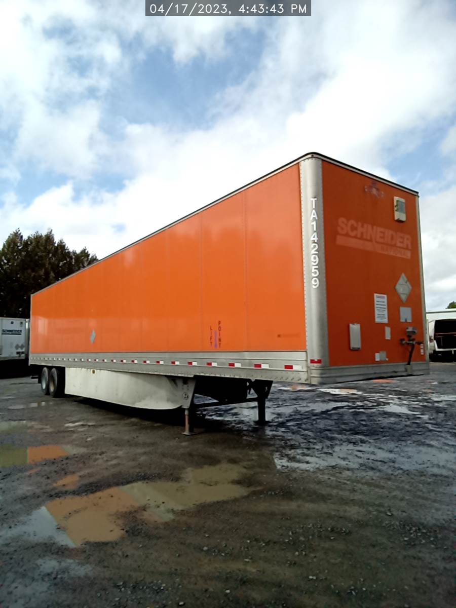 2013 Hyundai 53 ft Dry Van Trailer Swing Door, Spring For Sale