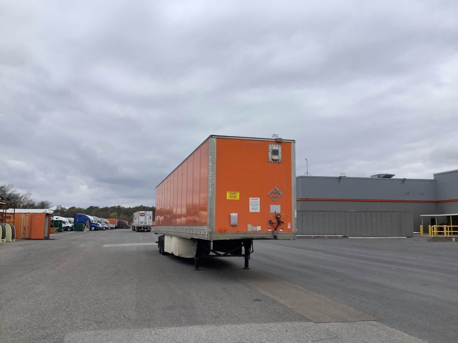 2012 Hyundai 53 ft Dry Van Trailer Swing Door, Spring For Sale West