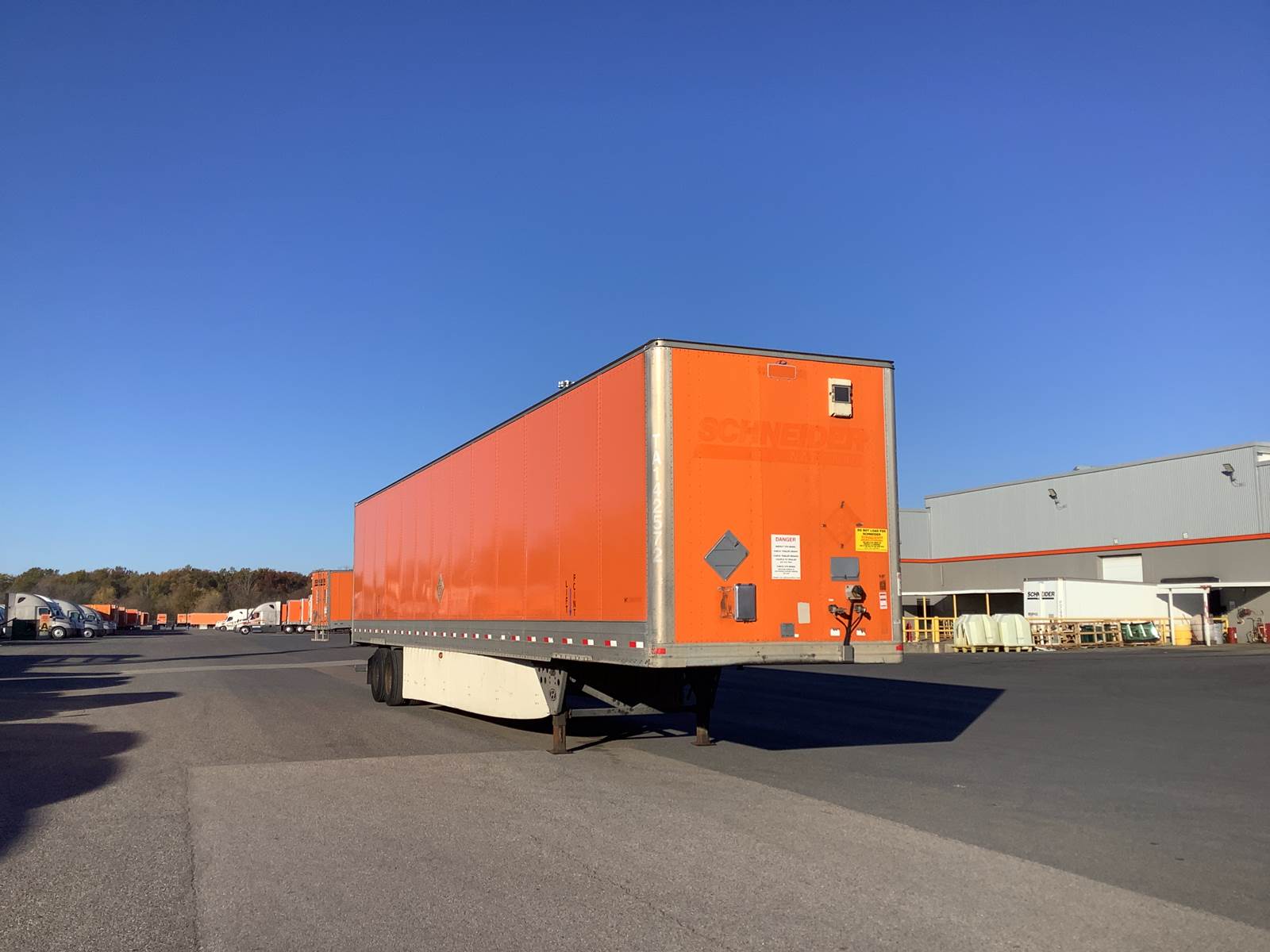 2013 Hyundai 53 ft Dry Van Trailer Roll up Door, Spring For Sale