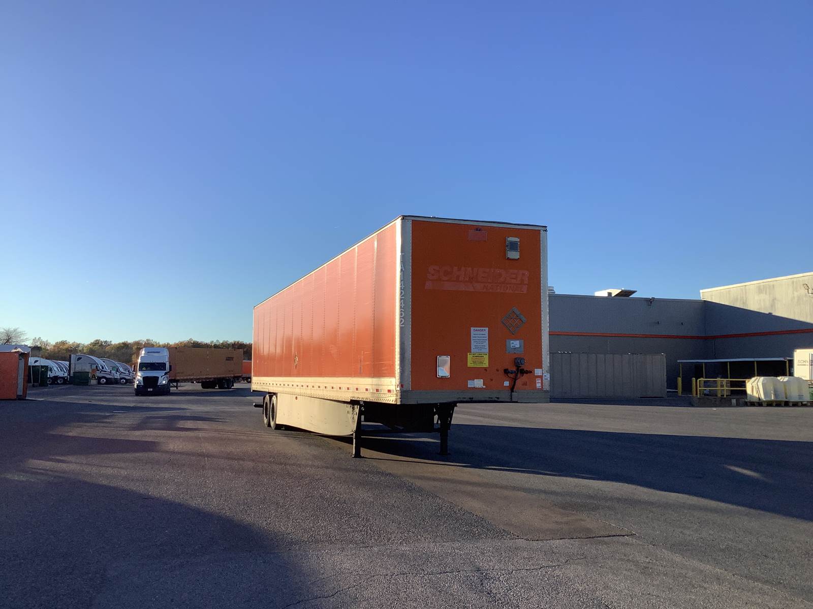 2013 Hyundai 53 ft Dry Van Trailer Swing Door, Spring For Sale West