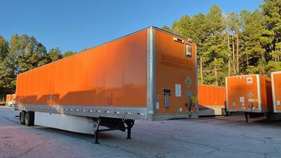 Hyundai 53 ft Dry Van Trailer - Swing Door, Spring Suspension, HAVCO Composite Floor