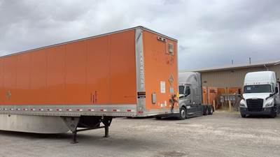 Hyundai 53 ft Dry Van Trailer - Swing Door, Spring Suspension, HAVCO Composite Floor