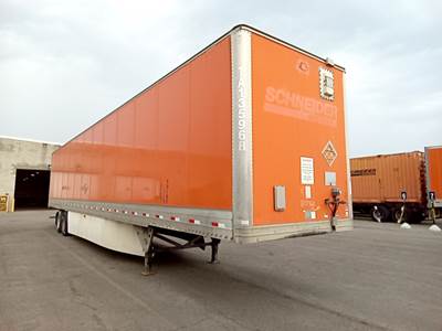 Hyundai 53 ft Dry Van Trailer - Swing Door, Spring Suspension, HAVCO Composite Floor