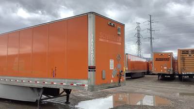 Hyundai 53 ft Dry Van Trailer - Swing Door, Spring Suspension, HAVCO Composite Floor