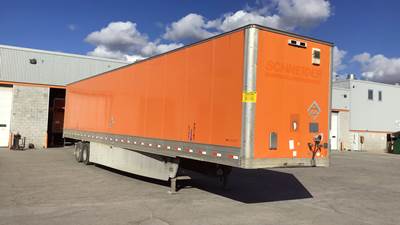 Hyundai 53 ft Dry Van Trailer - Swing Door, Spring Suspension, HAVCO Composite Floor