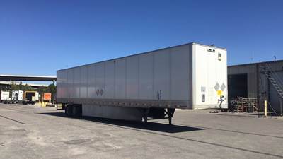 Hyundai 53 ft Dry Van Trailer - Roll up Door, Spring