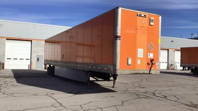 Hyundai 53 ft Dry Van Trailer - Swing Door, Spring Suspension, HAVCO Composite Floor