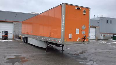 Hyundai 53 ft Dry Van Trailer - Swing Door, Spring Suspension, HAVCO Composite Floor