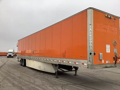 Hyundai 53 ft Dry Van Trailer - Swing Door, Spring Suspension, HAVCO Composite Floor