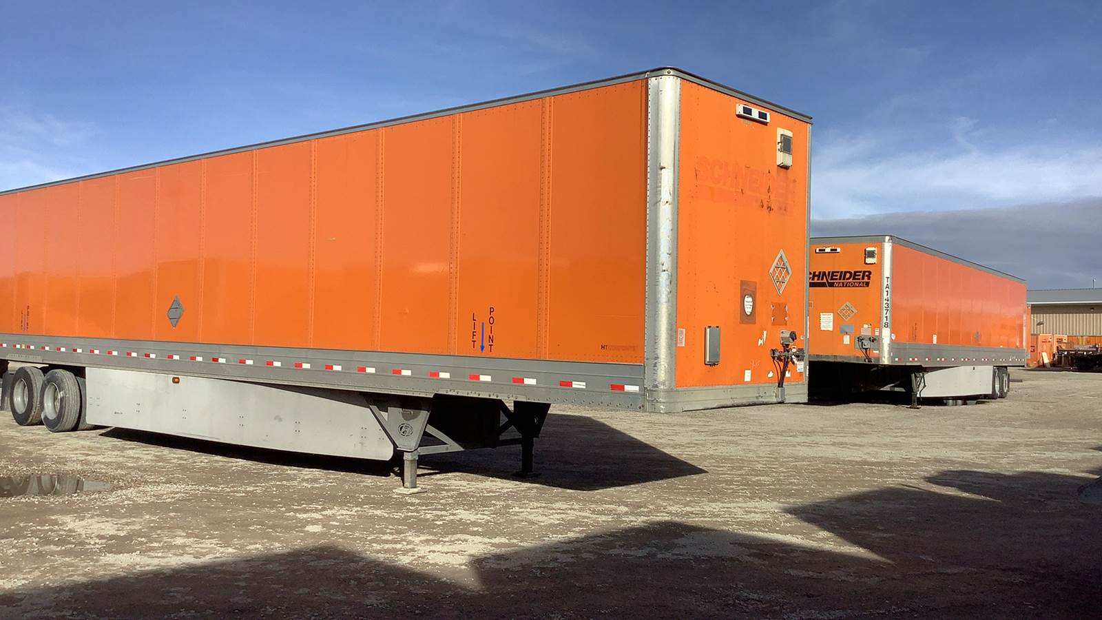2015 Hyundai dry van trailer