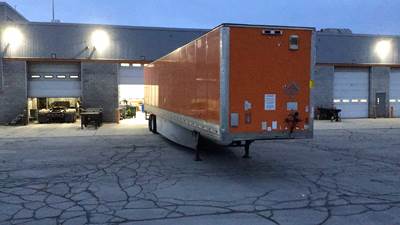 Hyundai 53 ft Dry Van Trailer - Swing Door, Spring Suspension, HAVCO Composite Floor