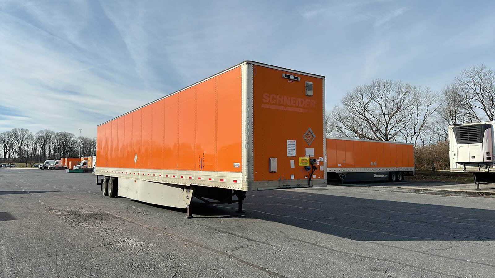 2015 Hyundai dry van trailer