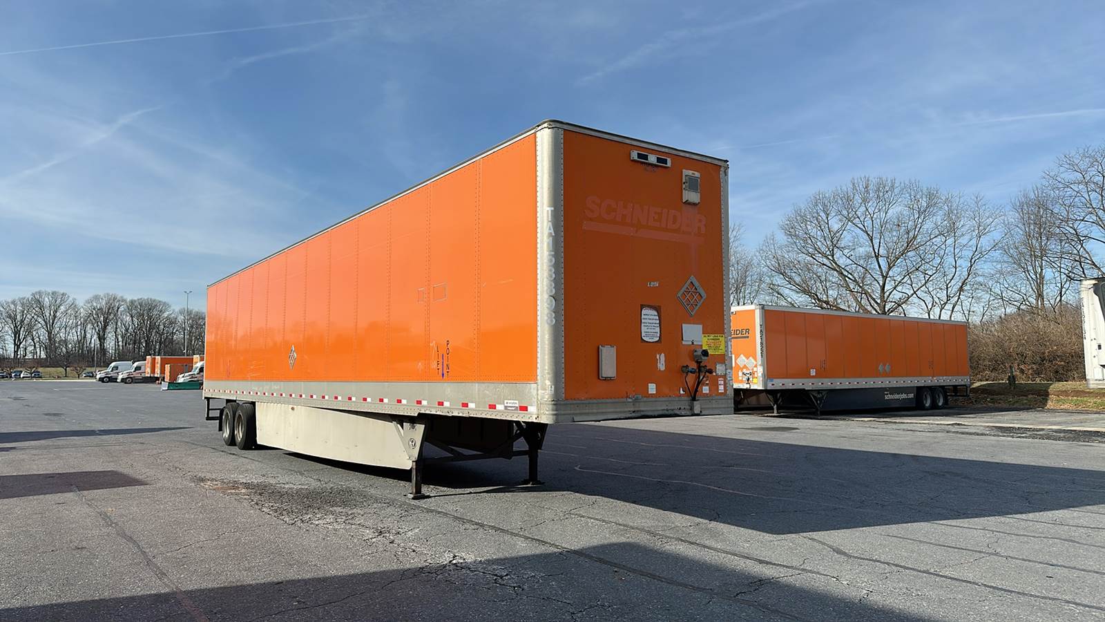 2015 Hyundai dry van trailer