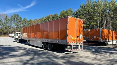 Hyundai 53 ft Dry Van Trailer - Swing Door, Spring Suspension, HAVCO Composite Floor