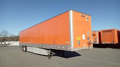 Hyundai 53 ft Dry Van Trailer - Swing Door, Spring Suspension, HAVCO Composite Floor