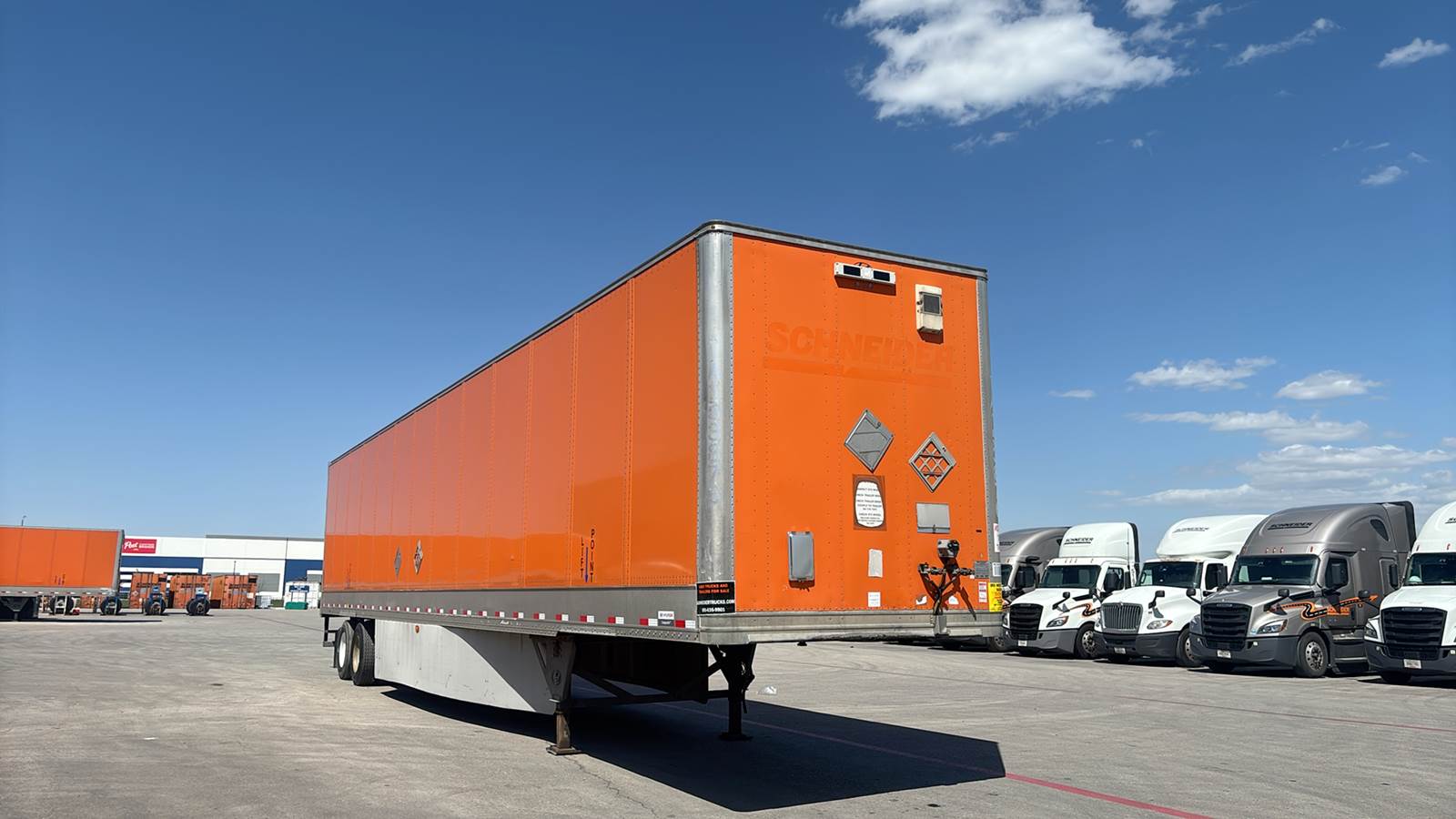 2015 Hyundai dry van trailer