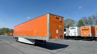 Hyundai 53 ft Dry Van Trailer - Swing Door, Spring Suspension, HAVCO Composite Floor