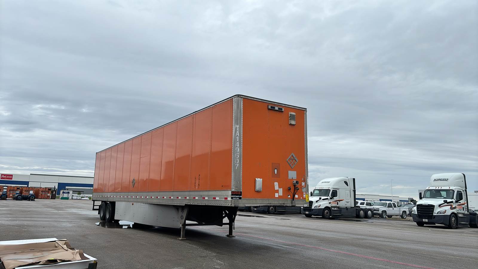 2015 Hyundai dry van trailer