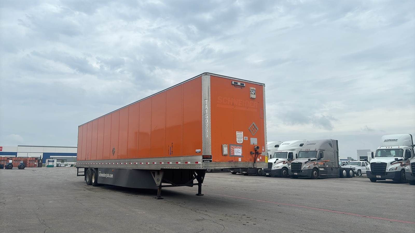 2015 Hyundai dry van trailer