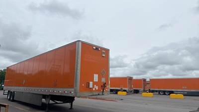 Hyundai 53 ft Dry Van Trailer - Swing Door, Spring Suspension, HAVCO Composite Floor