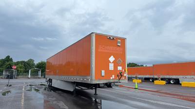 Hyundai 53 ft Dry Van Trailer - Swing Door, Spring Suspension, HAVCO Composite Floor
