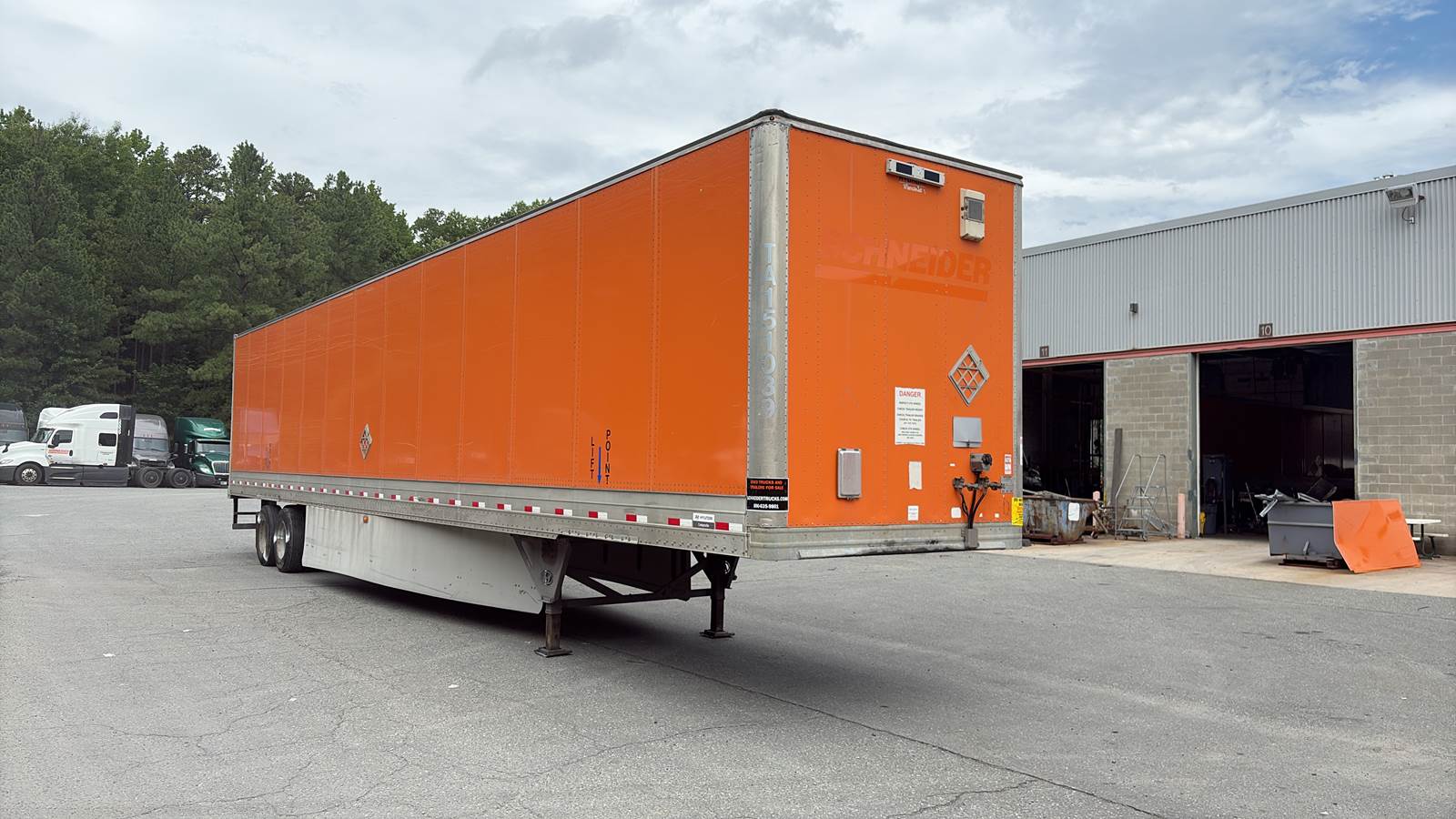 2015 Hyundai dry van trailer