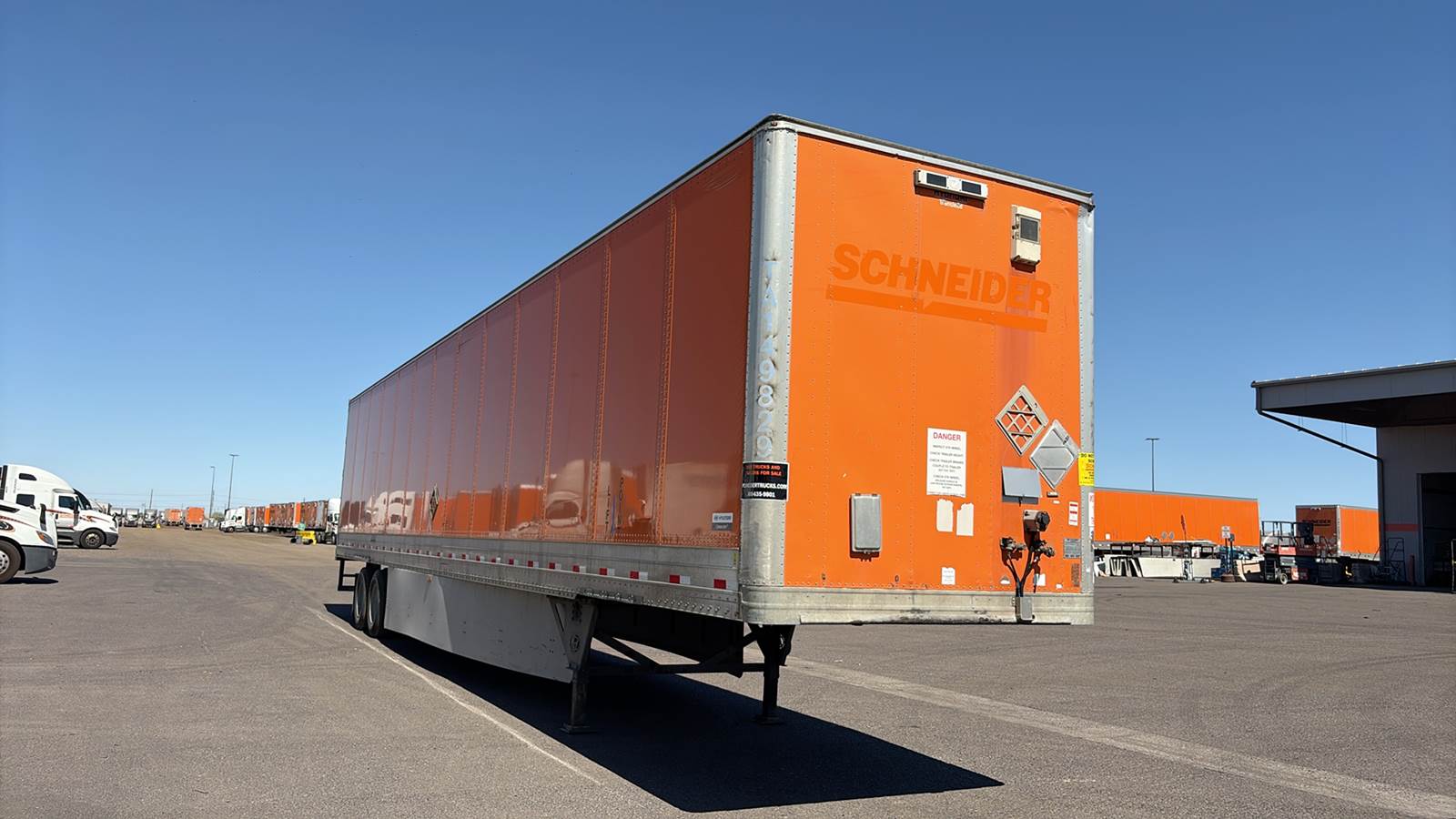 2015 Hyundai dry van trailer