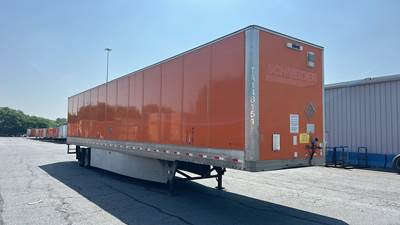 Hyundai 53 ft Dry Van Trailer - Swing Door, Spring Suspension, HAVCO Composite Floor