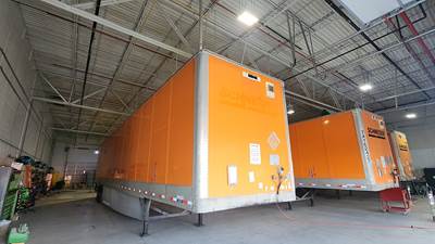 Hyundai 53 ft Dry Van Trailer - Swing Door, Spring Suspension, HAVCO Composite Floor
