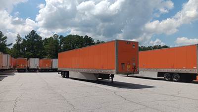 Hyundai 53 ft Dry Van Trailer - Swing Door, Spring Suspension, HAVCO Composite Floor