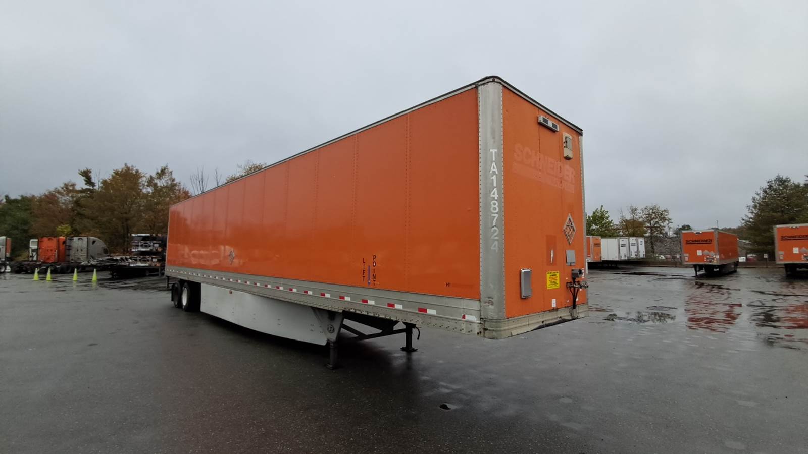 2015 Hyundai dry van trailer
