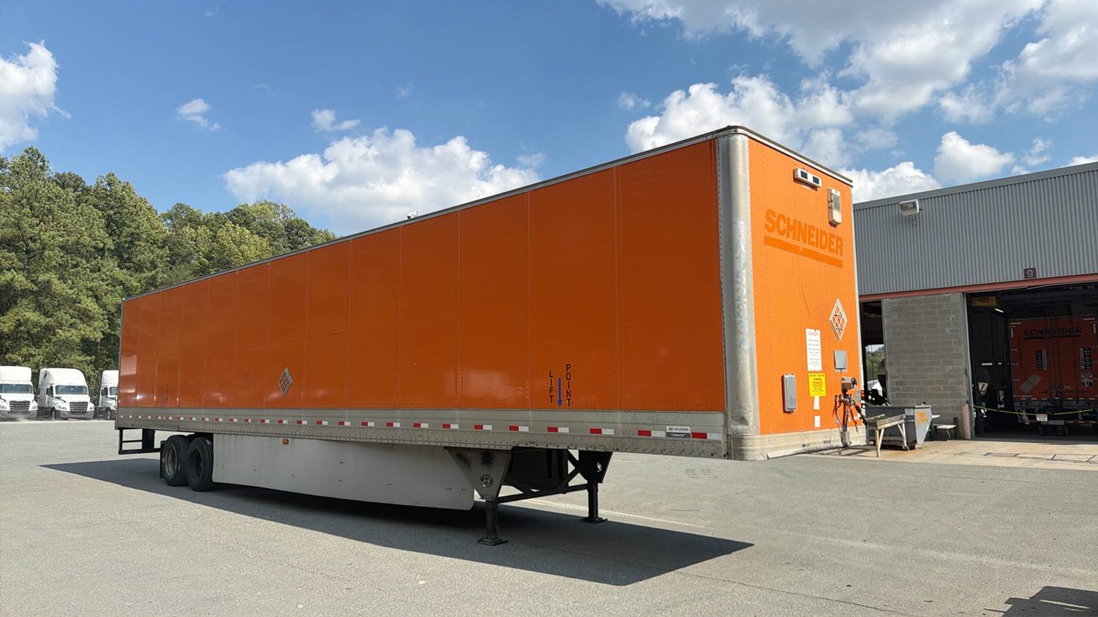 2015 Hyundai dry van trailer