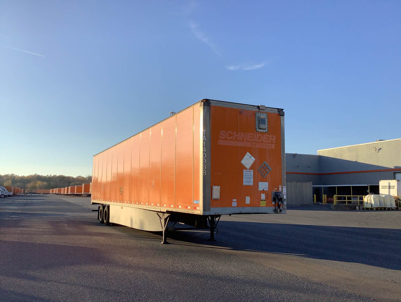 2013 Stoughton 53 ft Dry Van Trailer Swing Door, Spring For Sale