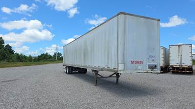 Strick 53 ft Storage Trailer - Swing Door, Air Ride Suspension