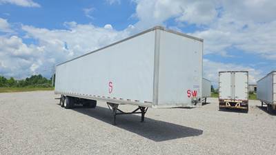 Strick 53 ft Storage Trailer - Swing Door, Air Ride Suspension