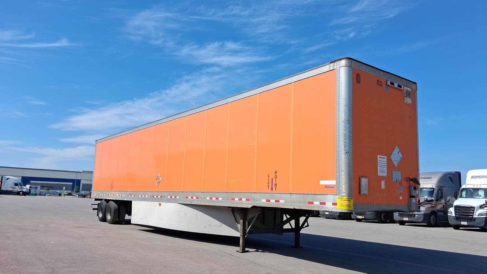 2015 Vanguard dry van trailer