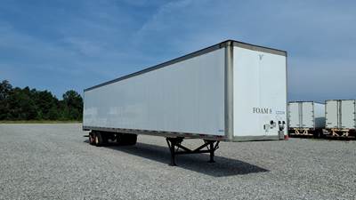 Vanguard 53 ft Dry Van Trailer - Swing Door, Air Ride Suspension