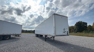 Vanguard 53 ft Storage Trailer - Swing Door, Air Ride Suspension
