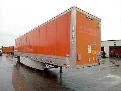 Wabash 53 ft Dry Van Trailer - Swing Door, Spring Suspension, HAVCO Composite Floor