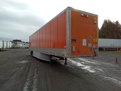 Wabash 53 ft Dry Van Trailer - Swing Door, Spring Suspension, HAVCO Composite Floor