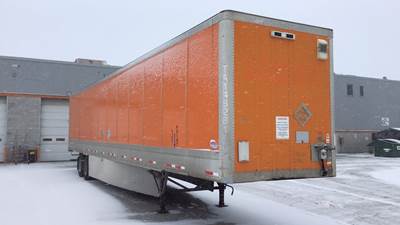 Wabash 53 ft Dry Van Trailer - Swing Door, Spring Suspension, HAVCO Composite Floor