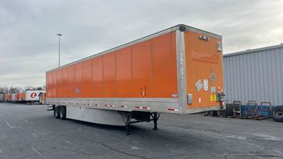 Wabash 53 ft Dry Van Trailer - Swing Door, Spring Suspension, HAVCO Composite Floor