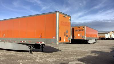 Wabash 53 ft Dry Van Trailer - Swing Door, Spring Suspension, HAVCO Composite Floor