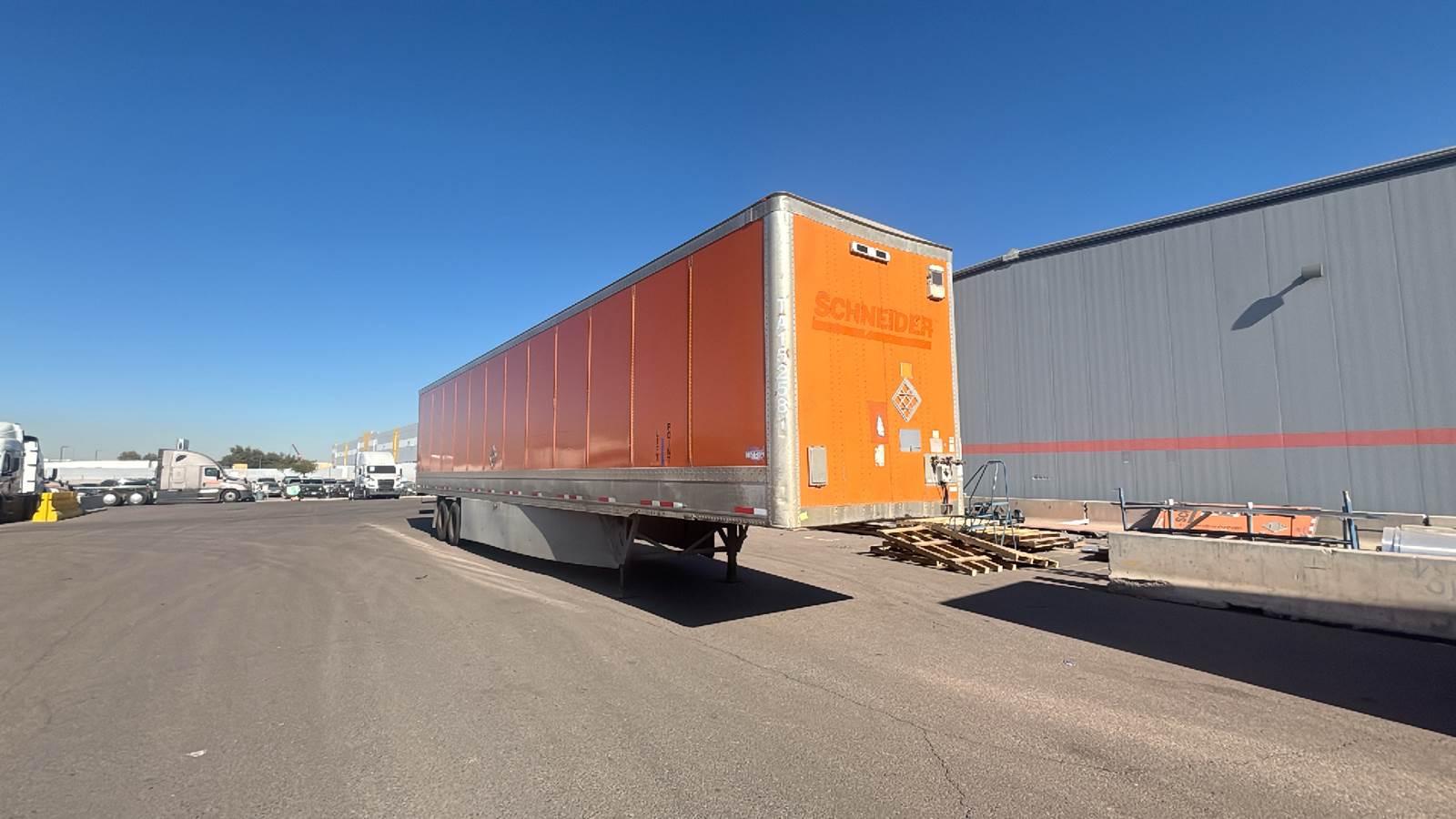 2015 Wabash dry van trailer